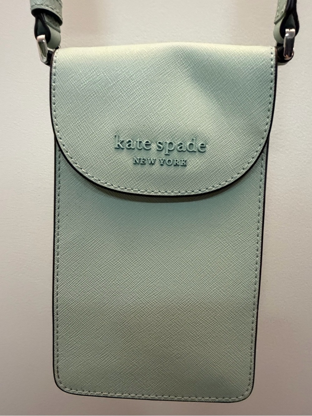 Kate Spade Mint Crossbody Phone Pouch Bag